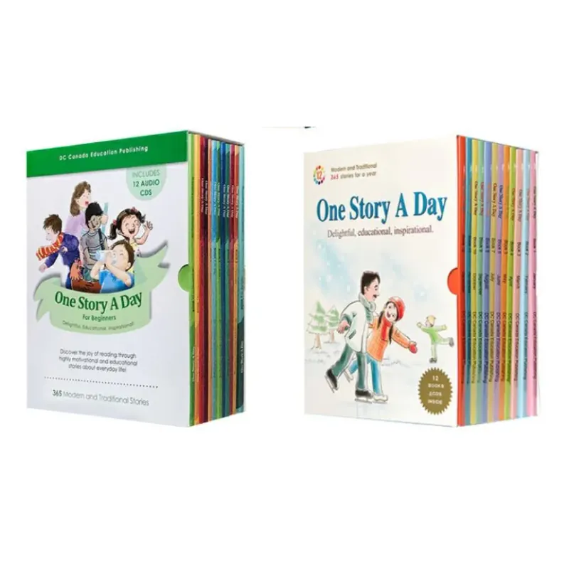 One story a day Level 1+2+3 (Sách nhập) - 12 quyển + File MP3 799745