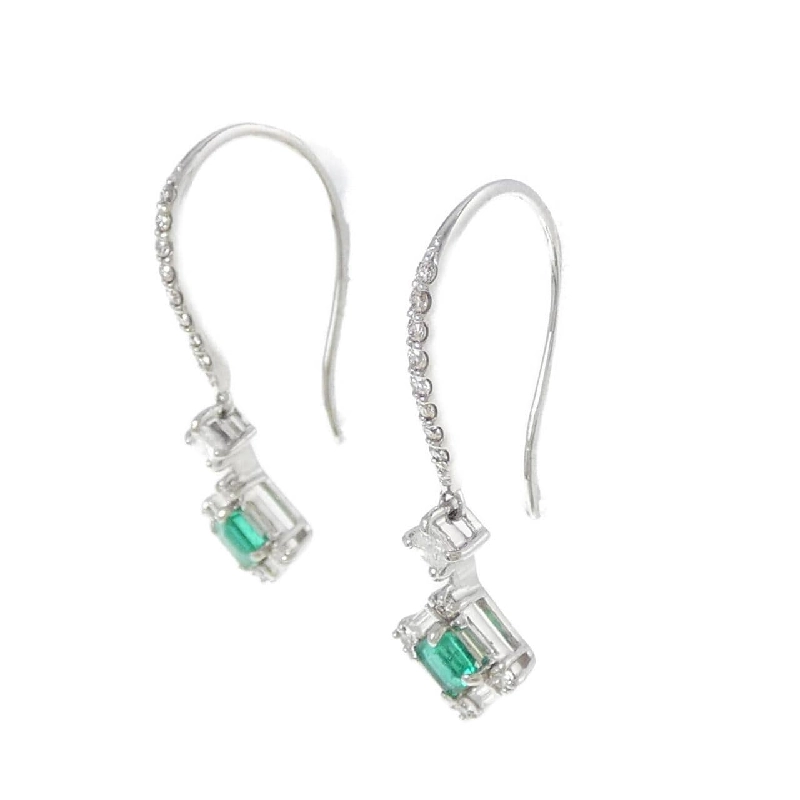 PT Emerald Earrings 0.26CT - Hàng hiệu Authentic 877439