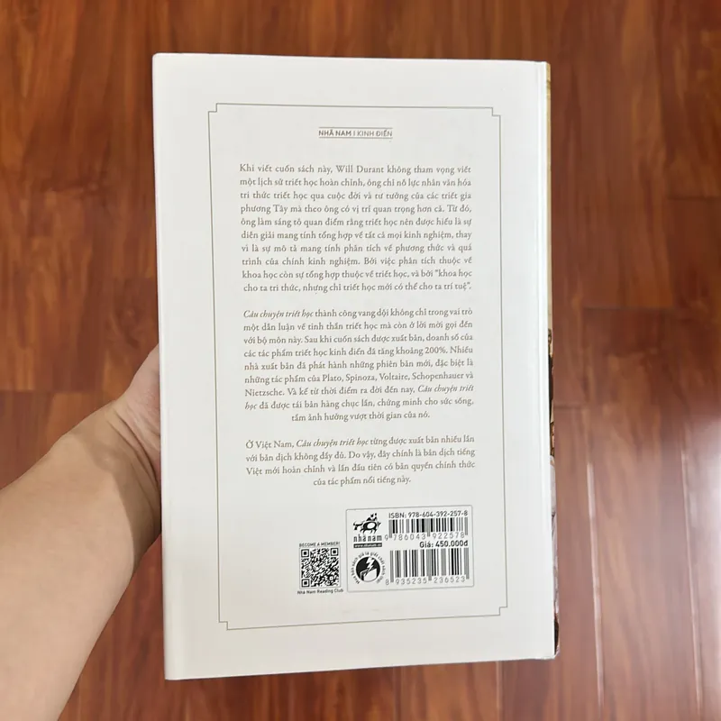 Sách - Câu chuyện triết học (The story of philosophy) (Bìa cứng) (Nhã Nam) 595638