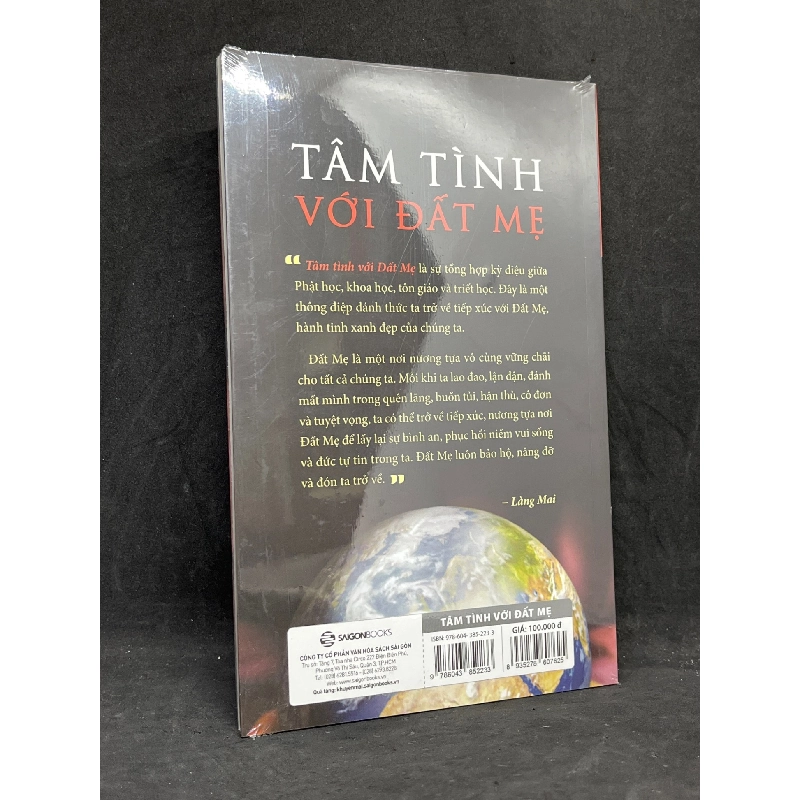 Tâm Tình Với Đất Mẹ - Thích Nhất Hạnh new 100% HCM.ASB1105 911378