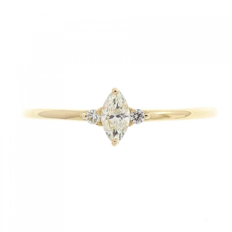 【Sản phẩm mới】Nhẫn kim cương K18YG 0.10CT 669452