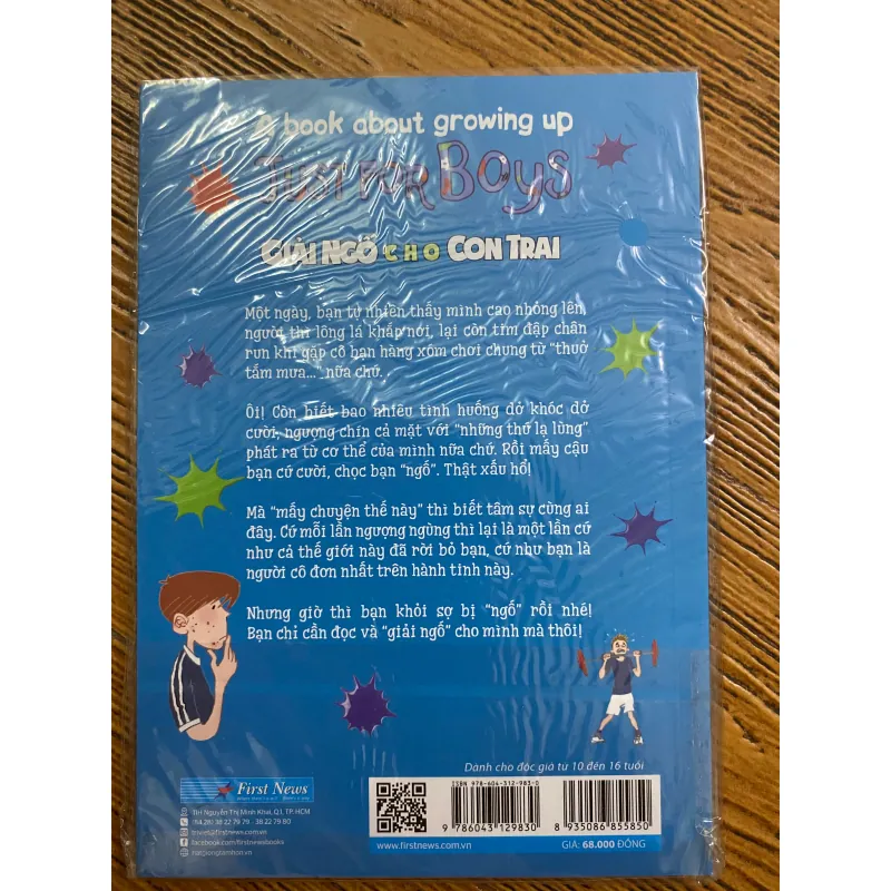 Sách thiếu niên Just for Boys Giải Ngố Cho Con Trai - tuổi dậy thì 959903