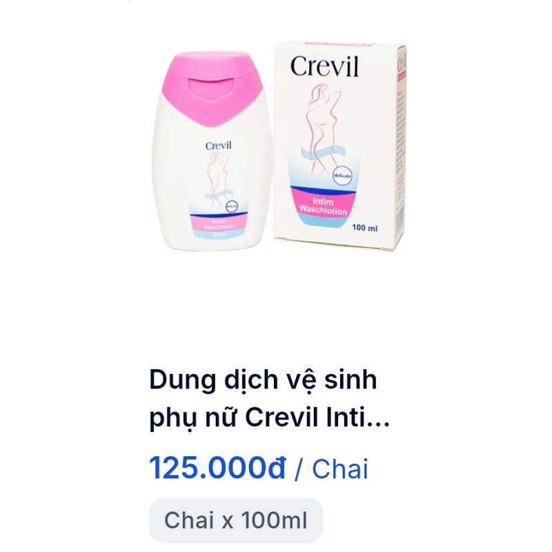 Dung dịch vệ sinh Crevil 304674