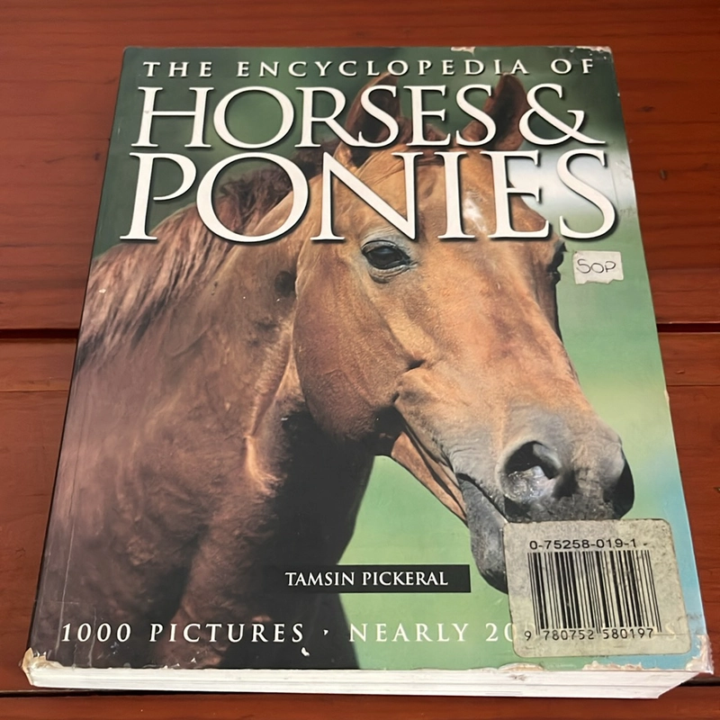 PICTURE BOOK The encyclopedia of horses & ponies 536856