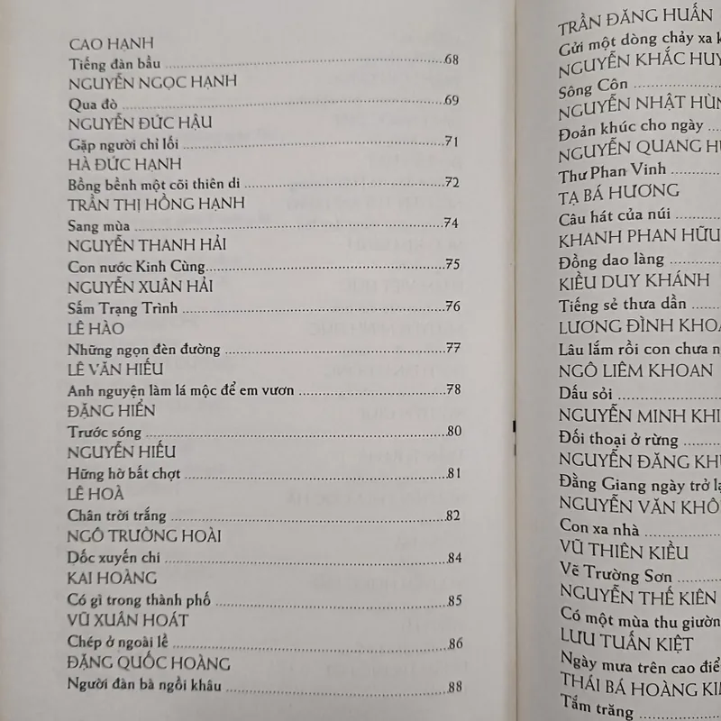 [2 cuốn] Thơ từ cuộc thi thơ Văn nghệ Quân đội + Truyện ngắn được giải báo Văn nghệ 606614
