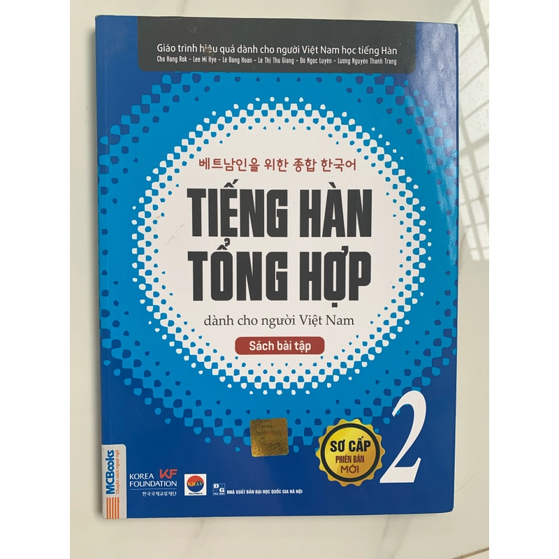 Bộ 5 quyển sách bài tập Tiếng Hàn từ cơ bản đến nâng cao 381340