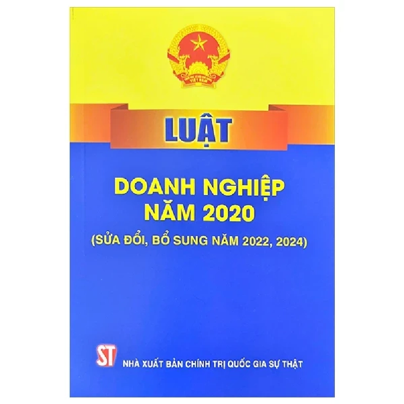 Luật Doanh Nghiệp Năm 2020 (Sửa Đổi, Bổ Sung Năm 2022-2024) - Quốc Hội 453833