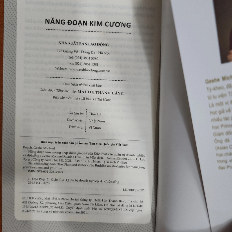 Sách Năng đoạn kim cương của Geshe Michael Roach mới 95% 531951
