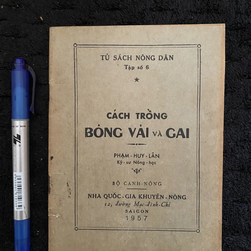 Cách trồng bông, vải và gai 1002902