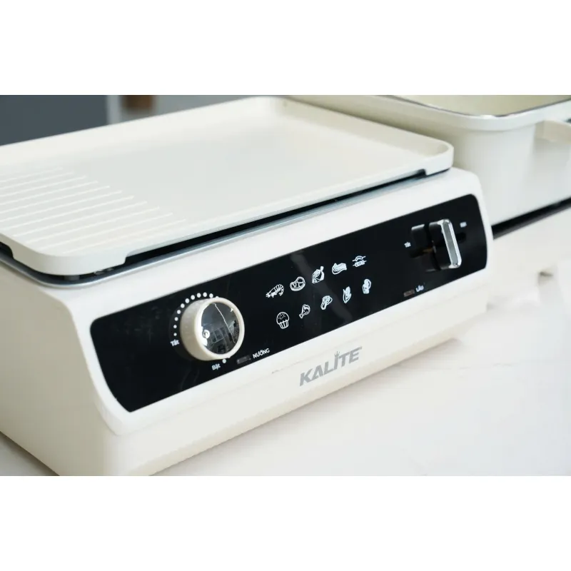 Nồi lẩu nướng 2in1 KALITE KLG555, công suất 2200W, chống dính ceramic 797325