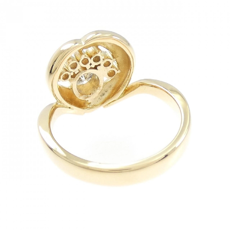 Nhẫn kim cương K18YG - Hàng hiệu Authentic 850792