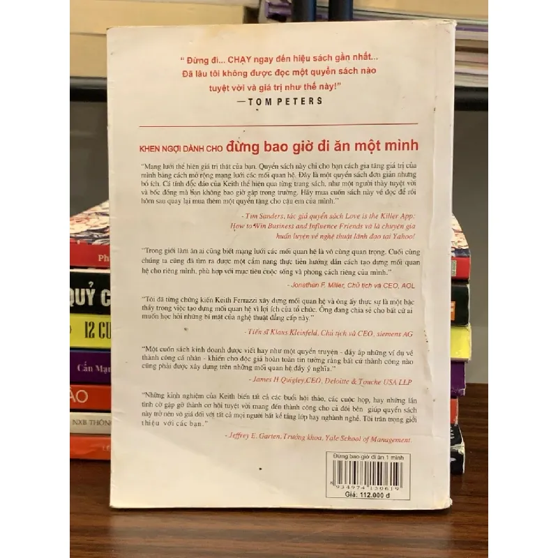 Đừng bao giờ đi ăn một mình – Keith Ferrazzi & Tahl Raz 530608
