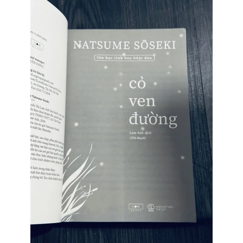 Cỏ ven đường - Natsume Soseki 598779