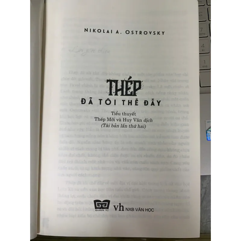 THÉP ĐÃ TÔI THẾ ĐẤY - NIKOLAI A. OSTROVSKY 559739