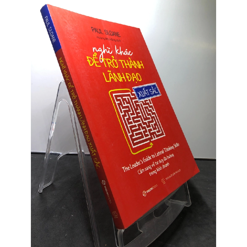 Nghĩ khác để trở thành lãnh đạo xuất sắc 2019 mới 85% bẩn nhẹ mộc sách Paul Sloane HPB1308 QUẢN TRỊ 458492
