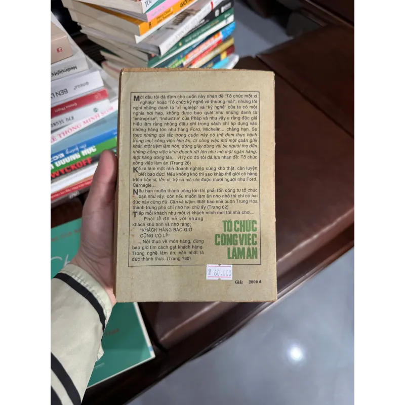 TỔ CHỨC CÔNG VIỆC LÀM ĂN – NGUYỄN HIẾN LÊ- K4 1023126