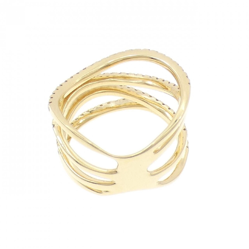 Nhẫn kim cương K18YG 0.75CT - Hàng hiệu Authentic 850637