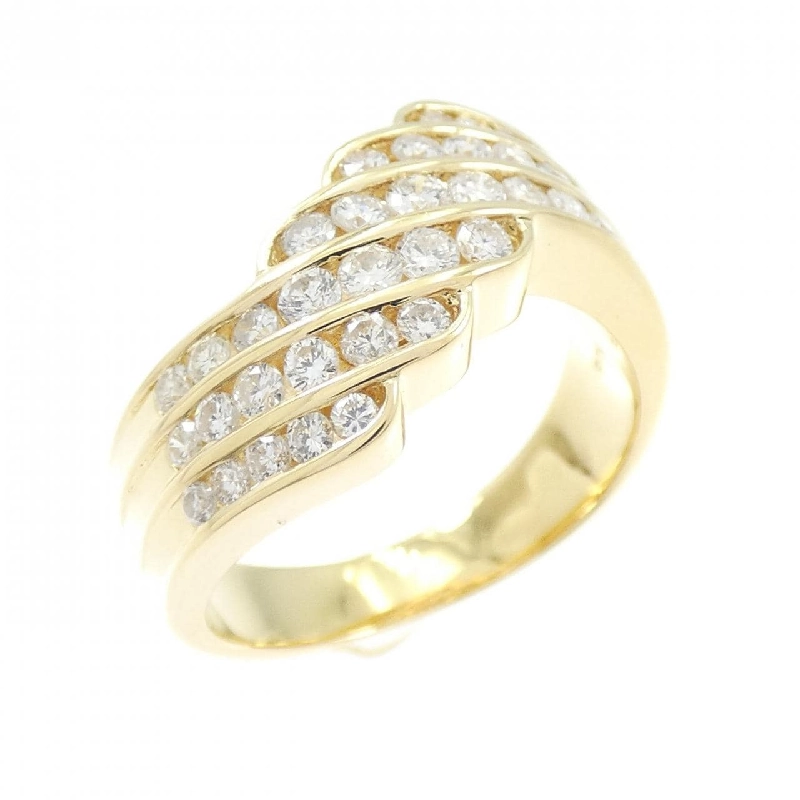 Nhẫn kim cương K18YG 0.75CT - Hàng hiệu Authentic 850528