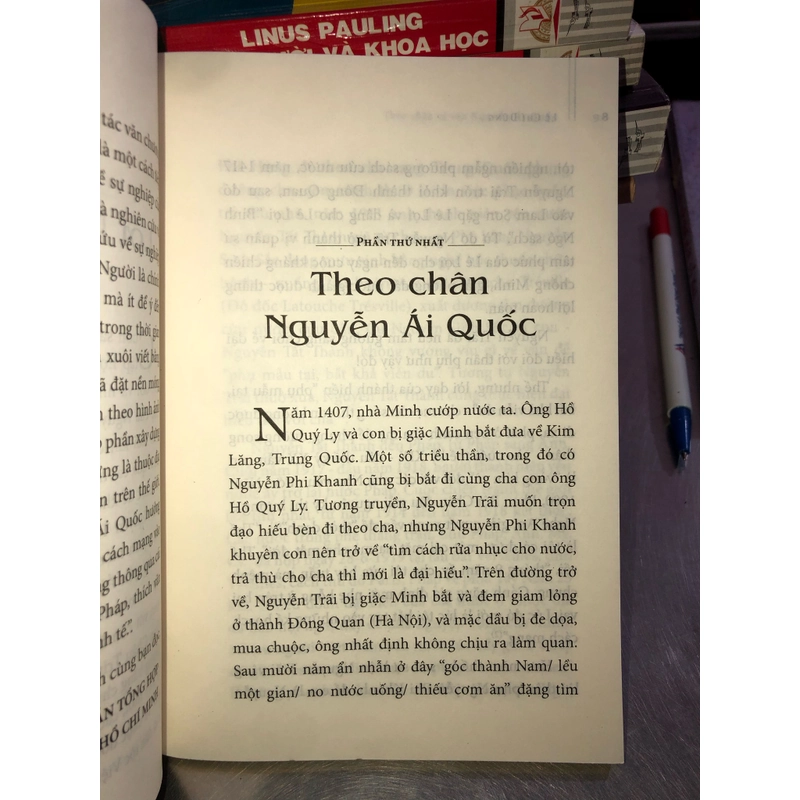 Theo chân và văn Nguyễn Ái Quốc - Lê Chí Dũng 519946