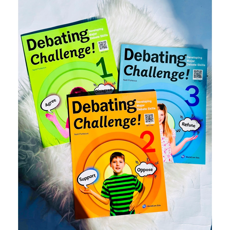 Debating challenge (3 cuốn nhập kèm audio và đáp án) 552973