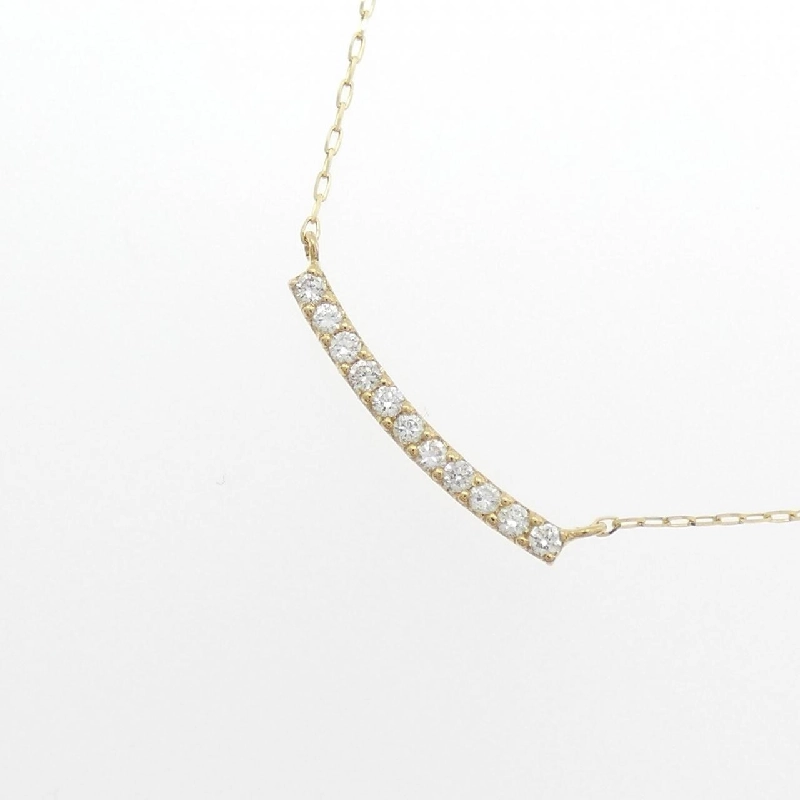 K18YG Dây chuyền kim cương 0.10CT - Hàng hiệu Chính hãng 856744