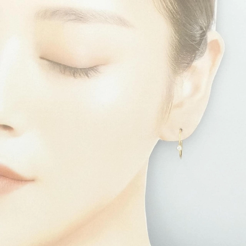 Bông tai kim cương Shihara 0.06CT một bên 665789