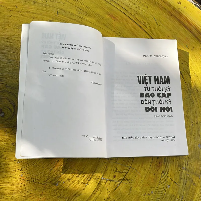 VIỆT NAM TỪ THỜI BAO CẤP ĐẾN THỜI KỲ ĐỔI MỚI- PGS.TS. ĐỨC VƯỢNG 673725