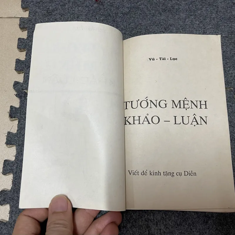 Tướng mệnh khảo luận - Vũ Tài Lục  (c47) 1002360