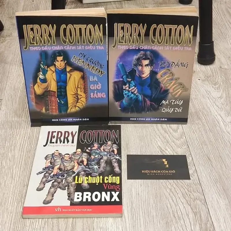 Truyện hình sự - Jerry Cotton (Combo 3 cuốn) 594142