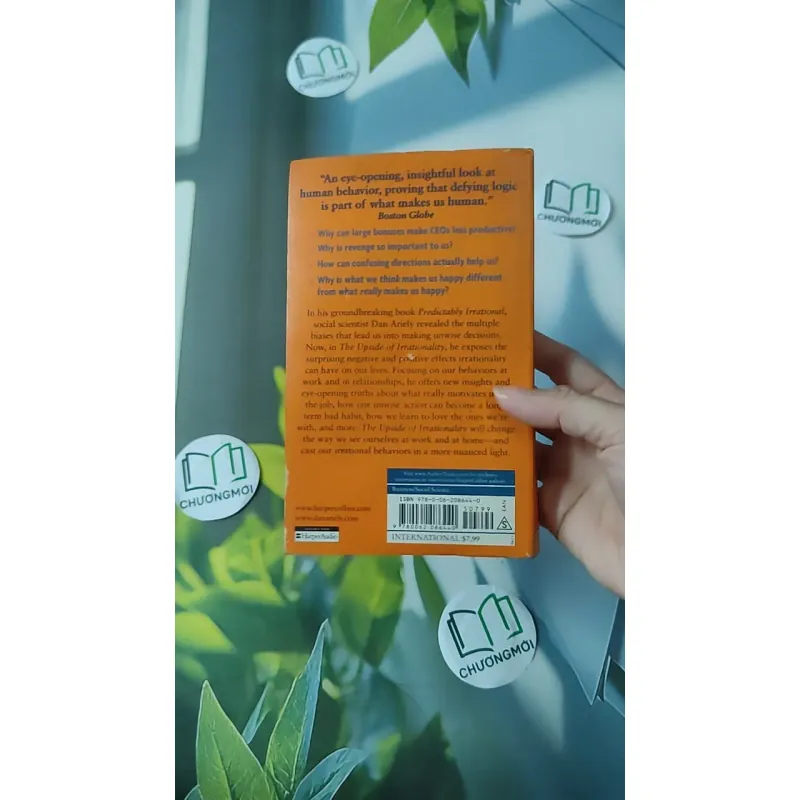 [MIỄN PHÍ BỌC SÁCH] The Upside of Irrationality - Dan Ariely 1027174