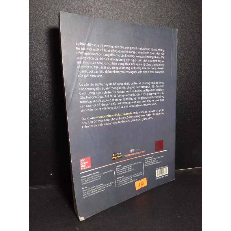 Pr nội bộ và Pr cộng đồng mới 90% bẩn nhẹ 2018 HCM2101 D.Lattimore, O.Baskin, S.Heiman, E.Toth MARKETING KINH DOANH 919076