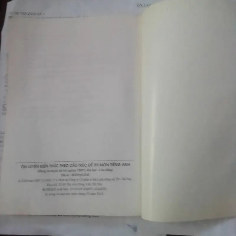 Ôn Luyện Kiến Thức Theo Cấu Trúc Đề Thi Môn Tiếng Anh 785239