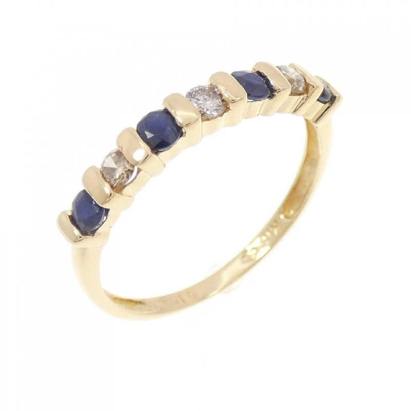 Nhẫn Sapphire K18YG 0.15CT - Hàng hiệu Chính hãng 848871