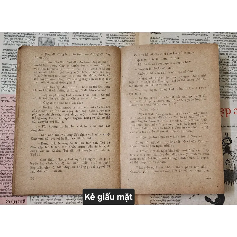 Kẻ giấu mặt - tiểu thuyết của Matthews Adam 716901