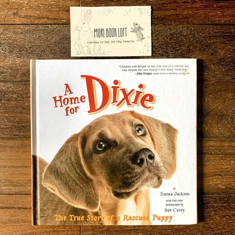 Sách A Home for Dixie: The True Story of a Rescued Puppy, Used, Bìa Cứng, Khổ Lớn 498026