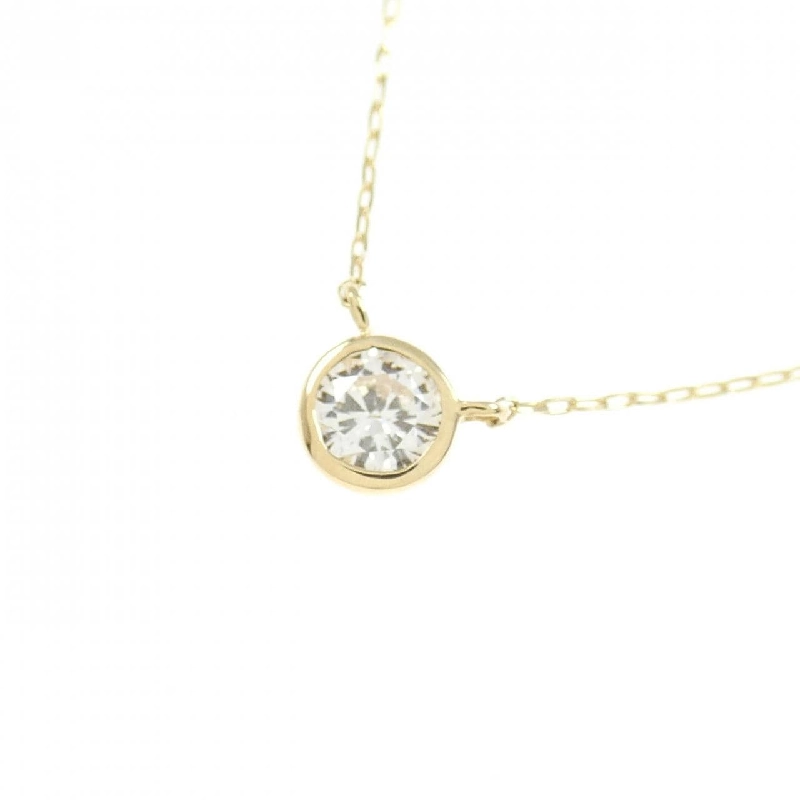 Dây chuyền kim cương K18YG 0.15CT - Hàng hiệu Chính hãng 862586