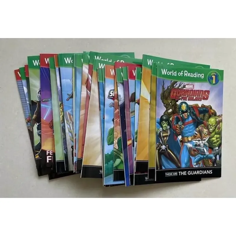 Sách - Marvel World of Reading (trọn bộ 31 quyển) 565473