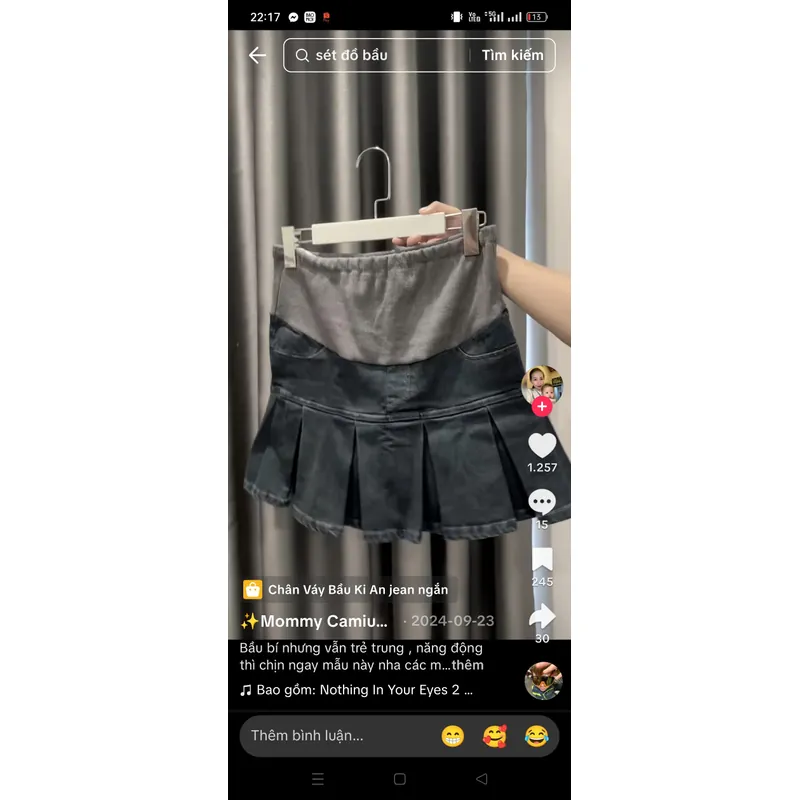 Chân váy bầu  722514