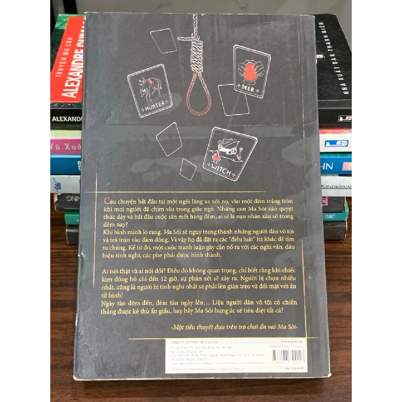 Bí ẩn làng ma sói – Nguyễn Trường (Board Game VN – Alphabooks) 560348