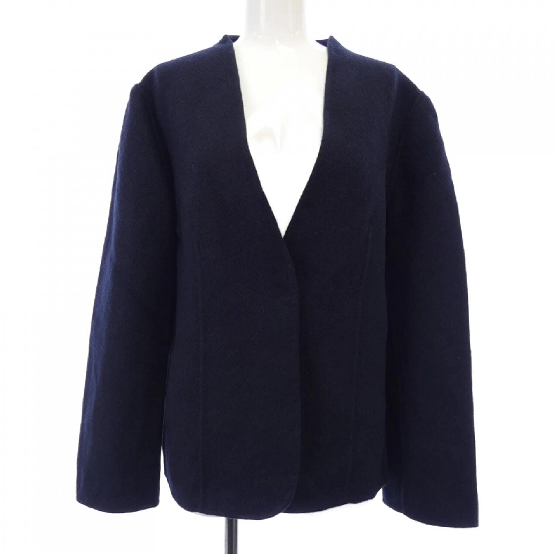 【Mã giảm giá】Áo khoác không cổ THE CLASSE 634972