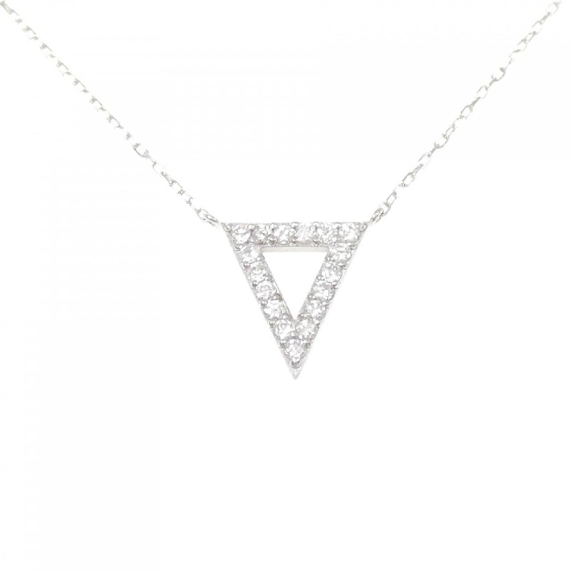 K18WG Dây chuyền kim cương 0.25CT - Hàng hiệu Chính hãng 856978