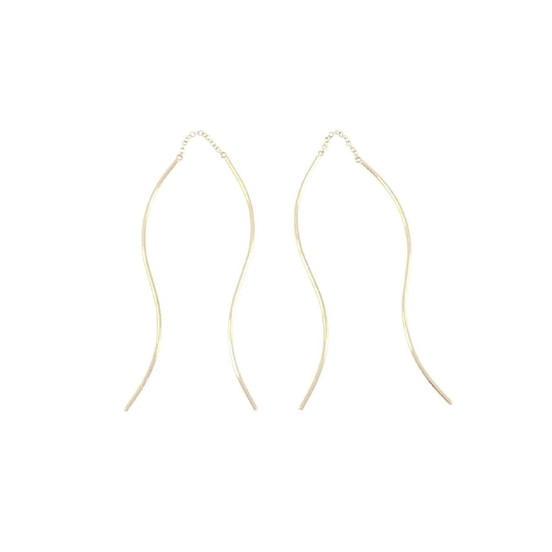 Bông tai K18YG Star Jewelry 666089