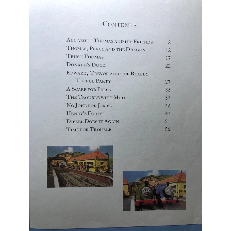 Thomas the Tank Engine Story Book BÌA CỨNG mới 85% bẩn nhẹ DEAN HPB2707 NGOẠI VĂN 458549