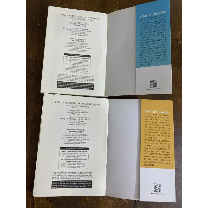Lời của Nietzsche cho người trẻ do tác giả Shiratori Haruhiko  1025449