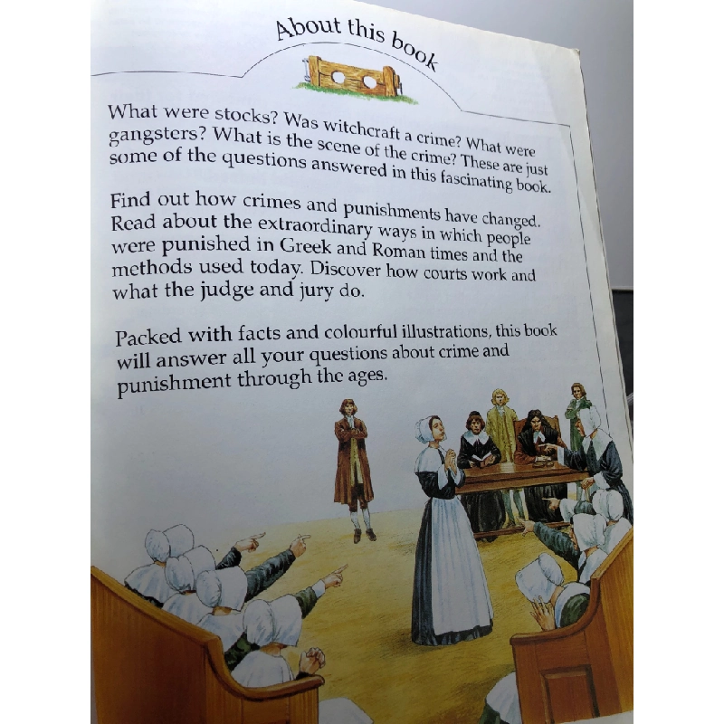 100 Questions and Answers Crime and Punishment mới 85% bẩn nhẹ Anita Ganeri HPB2607 NGOẠI VĂN 458741