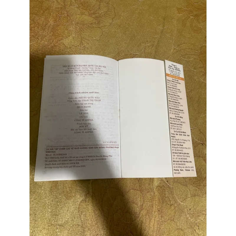 123 BÀI TẬP CHỌN LỌC VỀ KHỐI KHÔNG GIAN GIẢI BẰNG PHƯƠNG PHÁP HÌNH HỌC- PHAN CUNG ĐỨC 731413