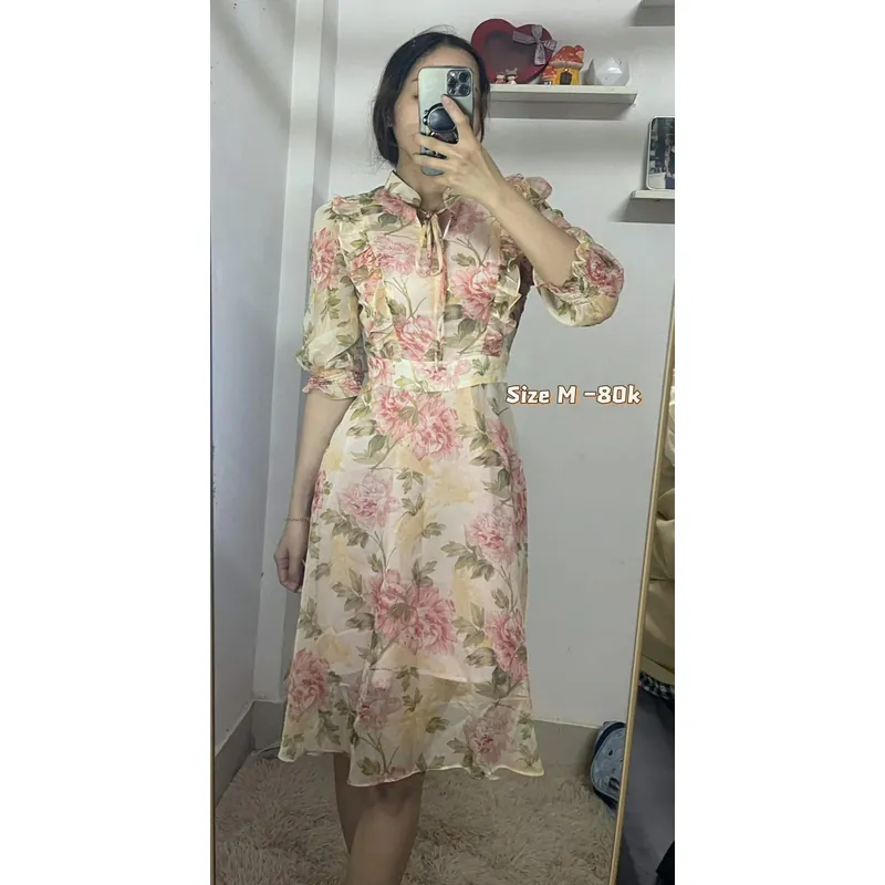 Váy hoa bánh bèo 606688