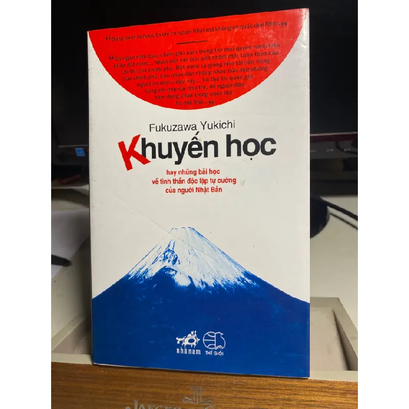 Khuyến Học-Tác giả : Fukuzawa Yukichi- Nhã Nam Phát Hành-NXB Thế giới 2014- Sách mới 90% STB1314 Blogmeo 27525 587757