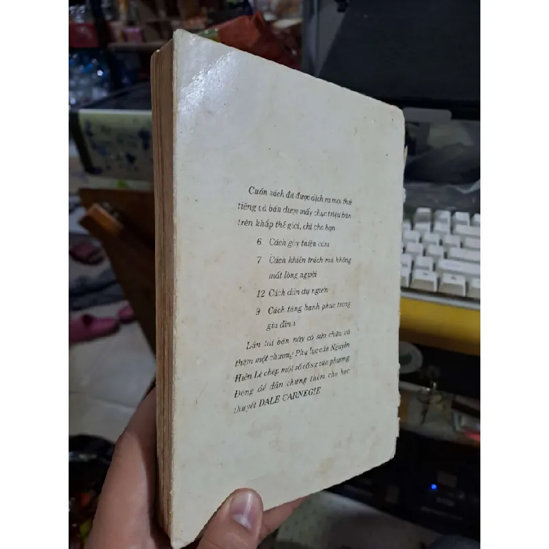 Đắc nhân tâm bí quyết thành công - Carnegie - 1995 mới 80% - KỸ NĂNG - HCM0111 629732