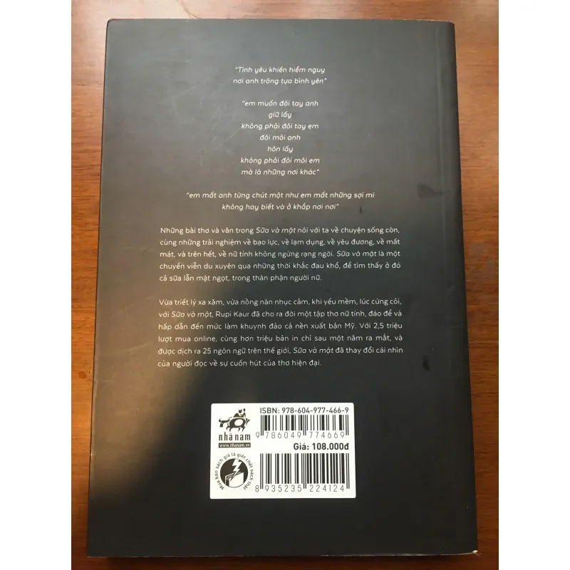 [THƠ] Sữa và mật - Rupi Kaur 568005